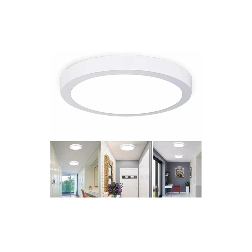 Panel Led Sobrepuesto Redondo 6W 6500K  3