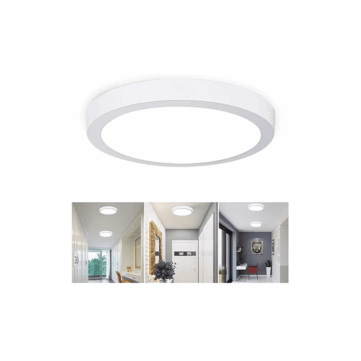 Panel Led Sobrepuesto Redondo 6W 6500K  3