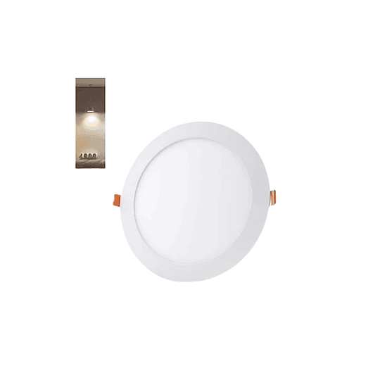 Panel Led Embutido Redondo Backlit 12W 6500K  1