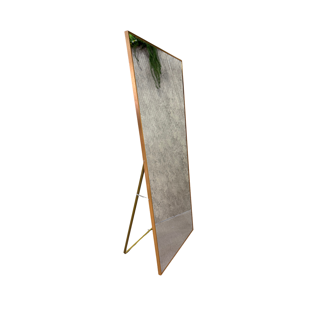 Espejo Cuerpo Entero Pedestal L09 Gold (Dorado) 70x180cm 3