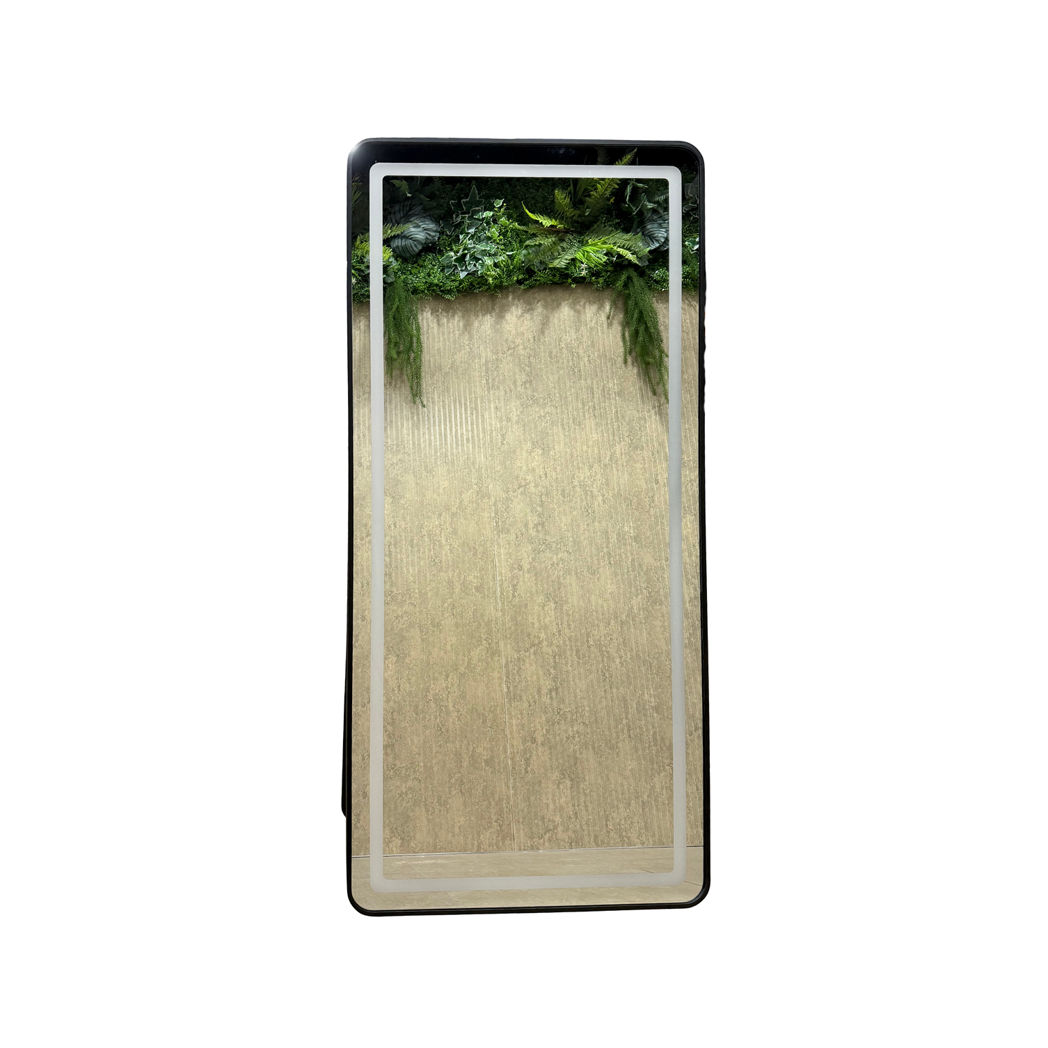 Espejo LED De Cuerpo Entero Con Pedestal L08 Black 70×150 cm 4