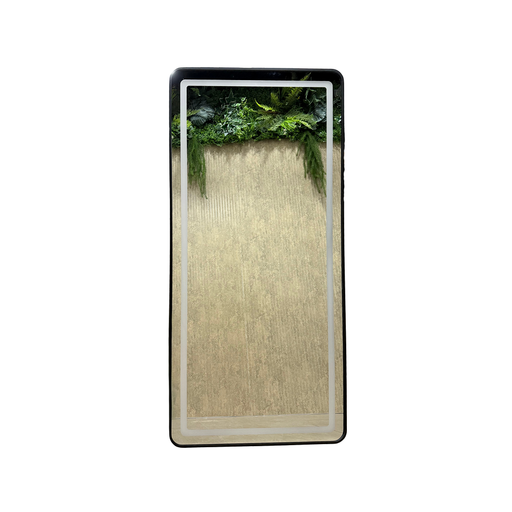 Espejo LED de Cuerpo Entero de Muro L08 Black 70×150 cm 4