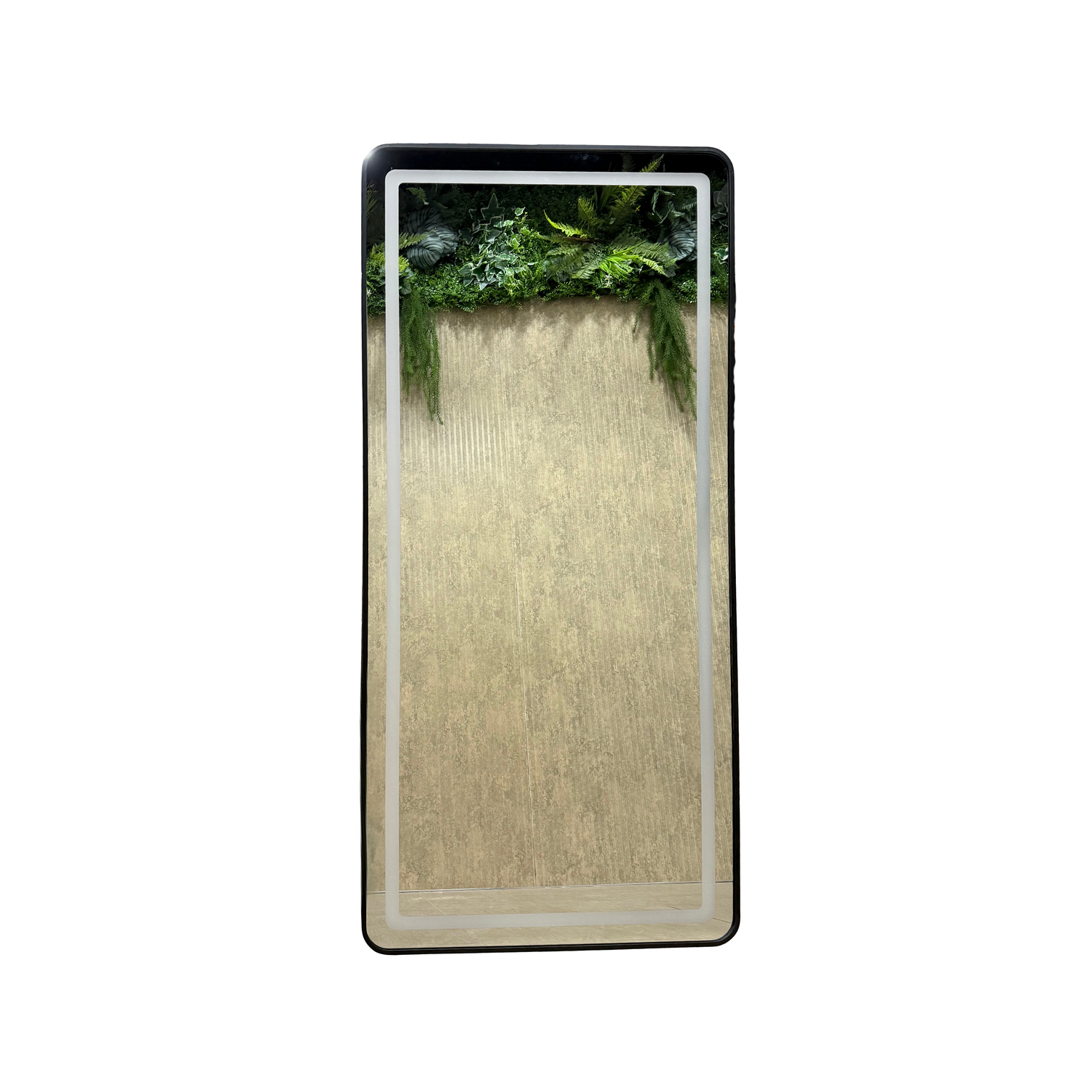 Espejo LED de Cuerpo Entero de Muro L08 Black 70×150 cm 4