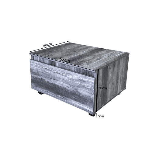 Mueble Vanitorio Flotante+ Estante + Mueble + Espejo y Lavamanos 6