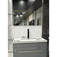 Mueble Vanitorio Con Espejo Gris - Miniatura 2