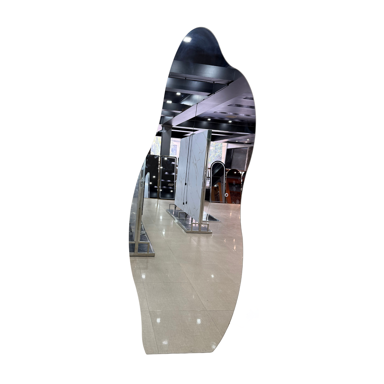 Espejo Led Irregular L10 Sin Marco 65x180 cm 4