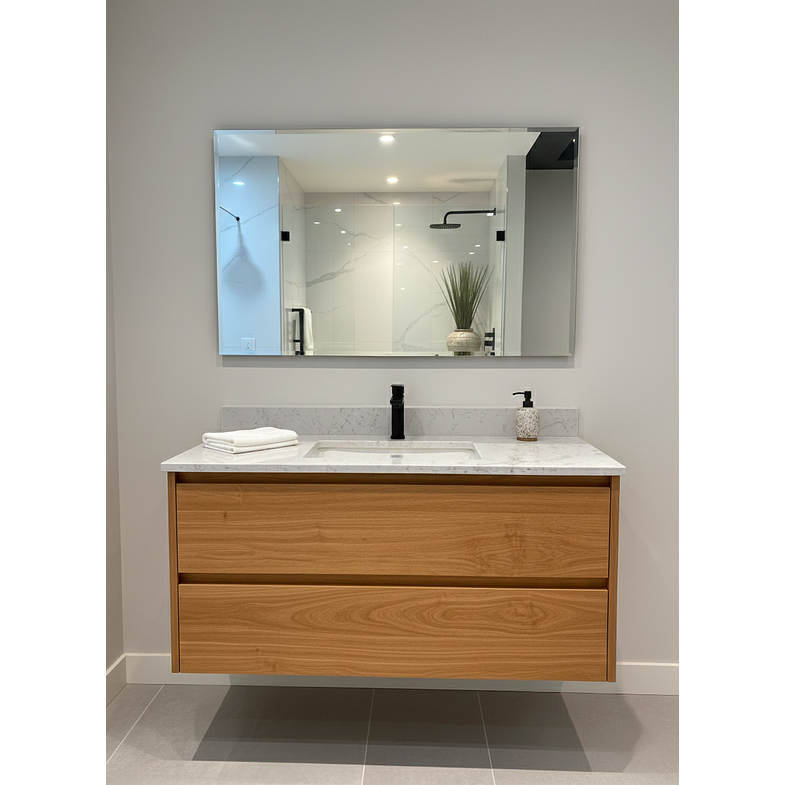 Espejo Biselado L15 Sin Marco 50x80cm 2