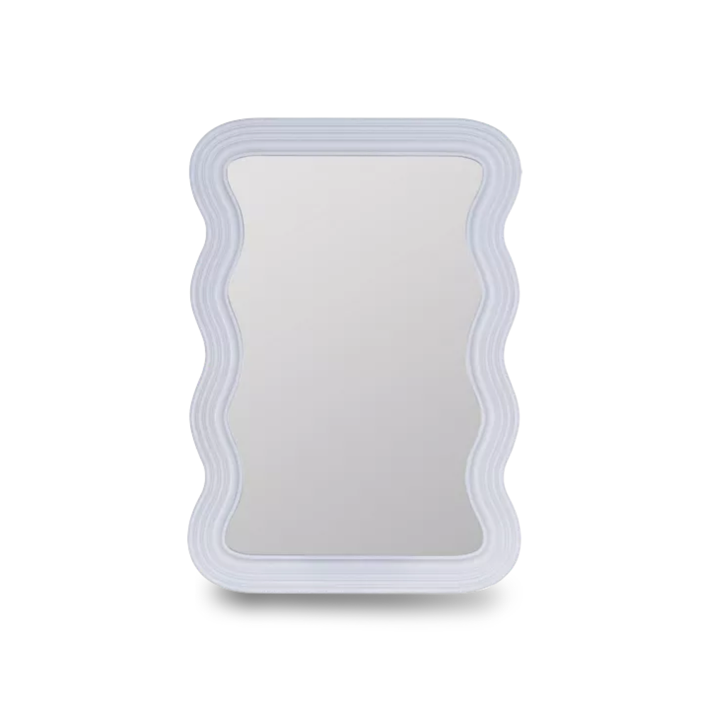 Espejo Decorativo Blanco 50x90cm 1