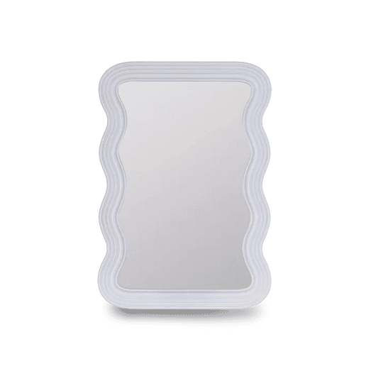 Espejo Decorativo Blanco 50x90cm 1