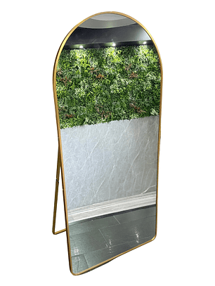 Espejo Cuerpo Entero Pedestal L06 Gold (Dorado) 70x150cm