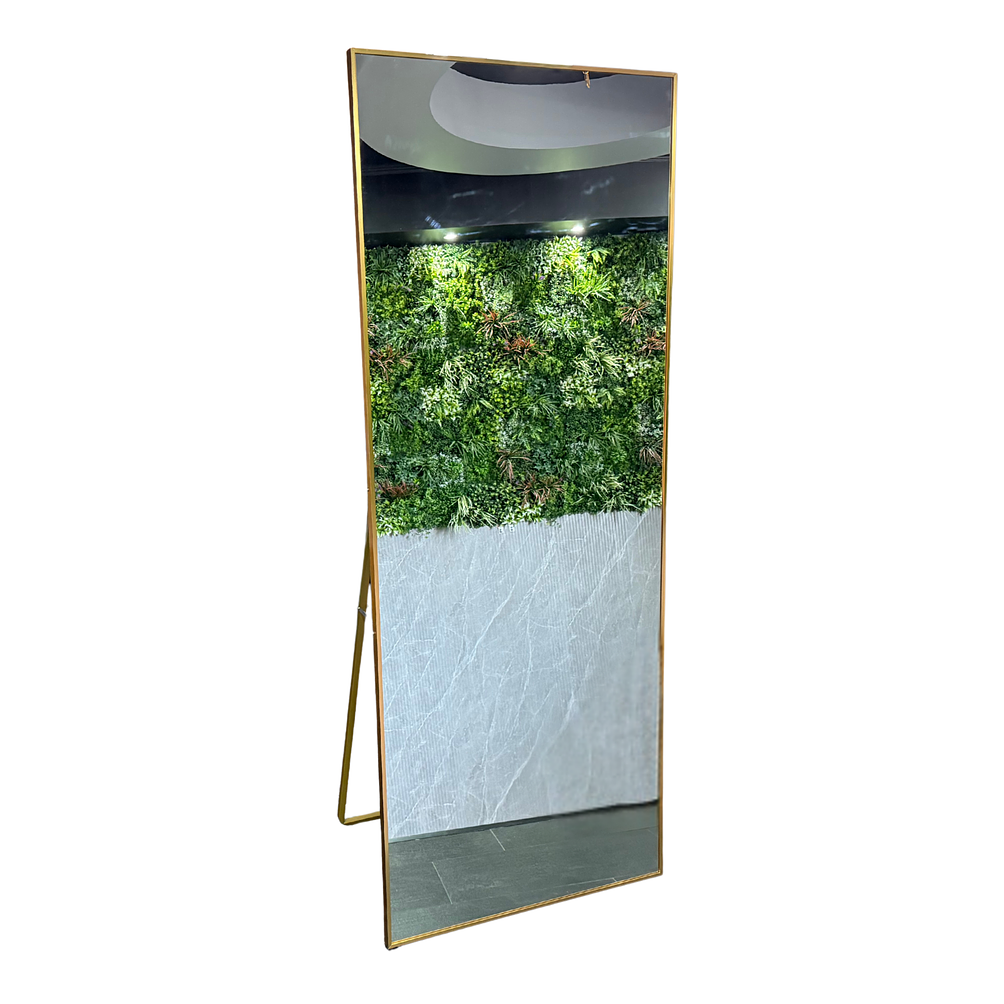 Espejo Cuerpo Entero Pedestal L09 Gold (Dorado) 70x180cm 1