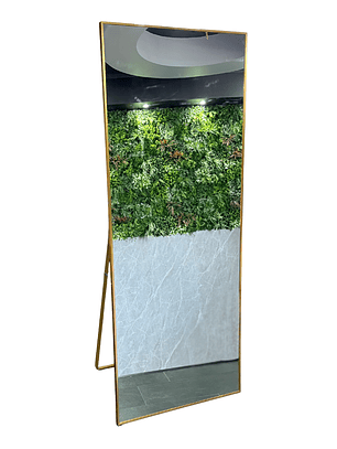 Espejo Cuerpo Entero Pedestal L09 Gold (Dorado) 70x180cm