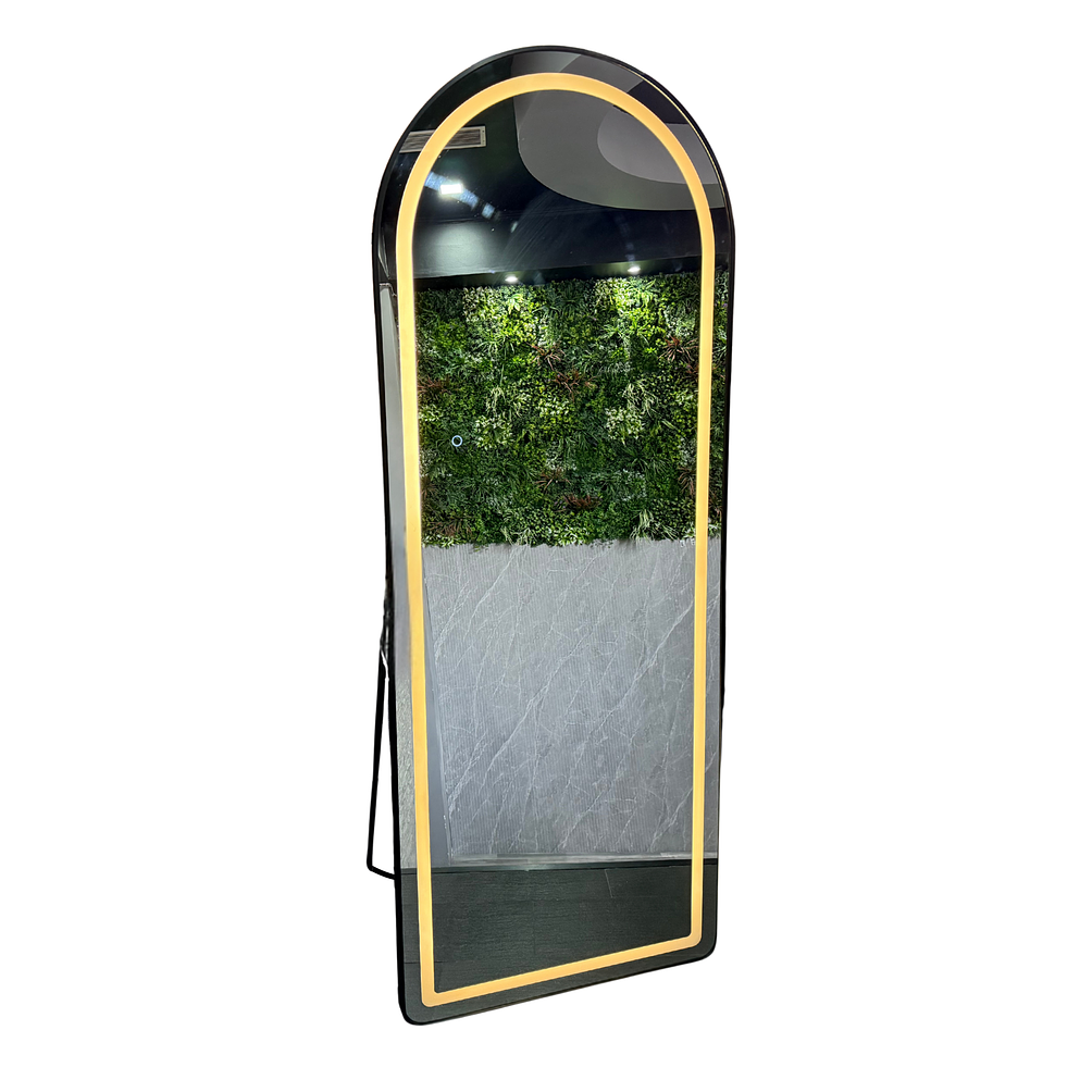 Espejo Cuerpo Entero Led Pedestal L06 Black 70x180 cm 3