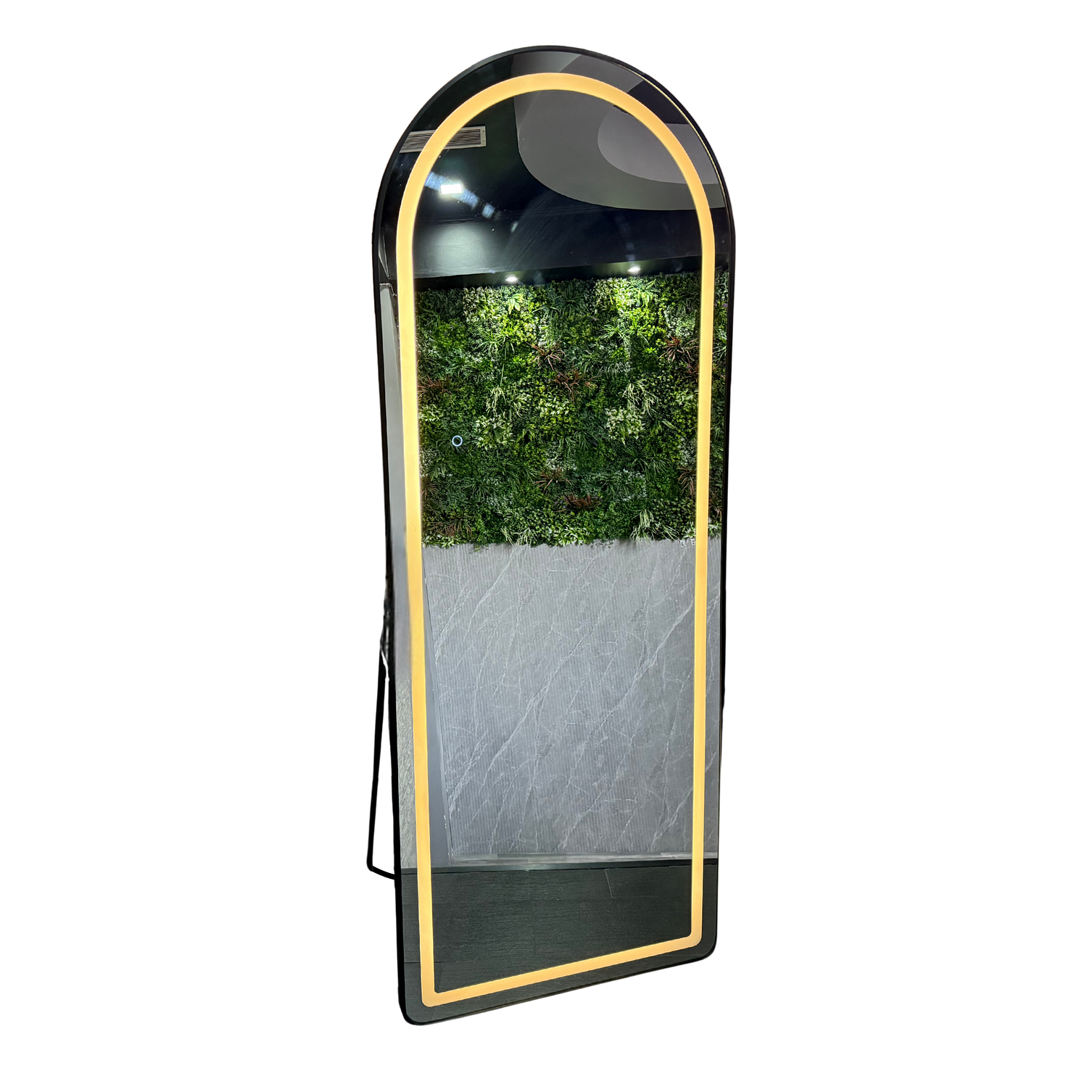 Espejo Cuerpo Entero Led Pedestal L06 Black 70x180 cm 3