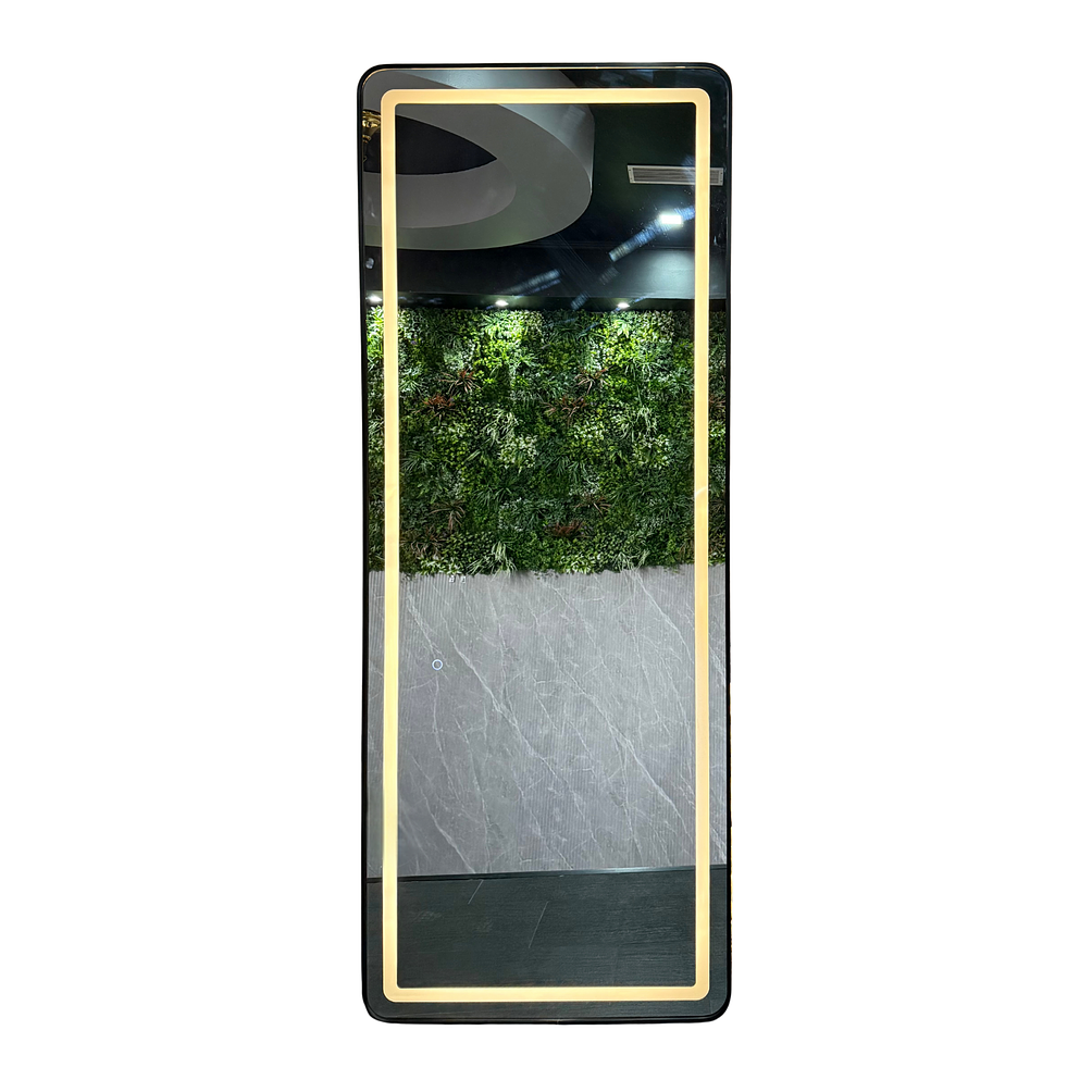 Espejo LED de Cuerpo Entero de Muro L08 Black 70×150 cm 3