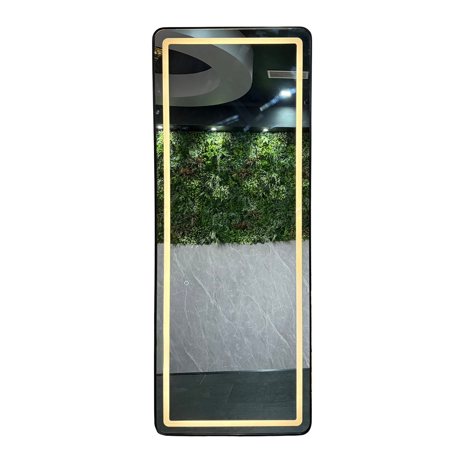 Espejo LED de Cuerpo Entero de Muro L08 Black 70×150 cm 3