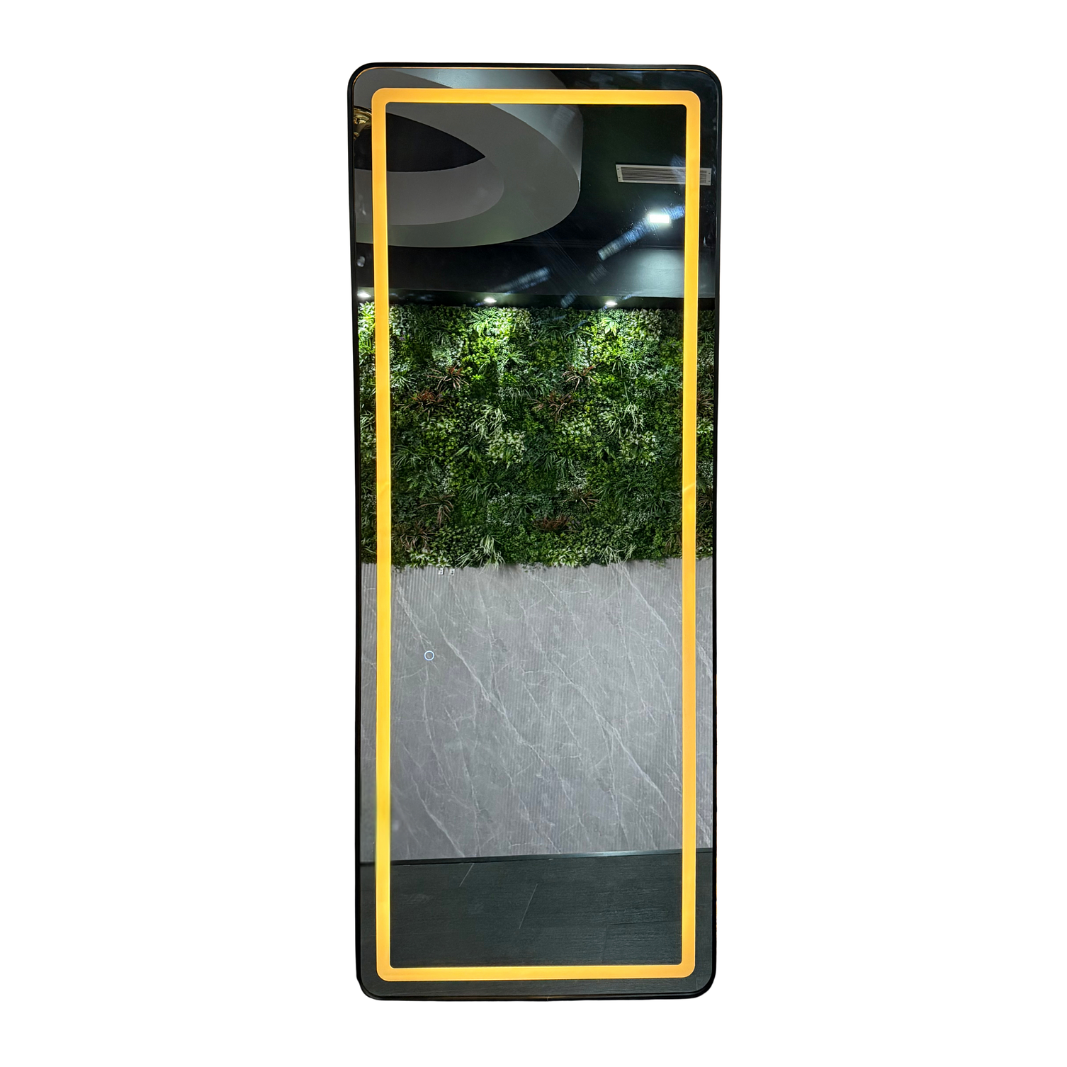 Espejo LED de Cuerpo Entero de Muro L08 Black 70×150 cm 1