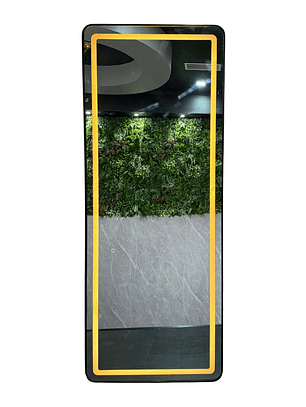 Espejo LED de Cuerpo Entero de Muro L08 Black 70×150 cm