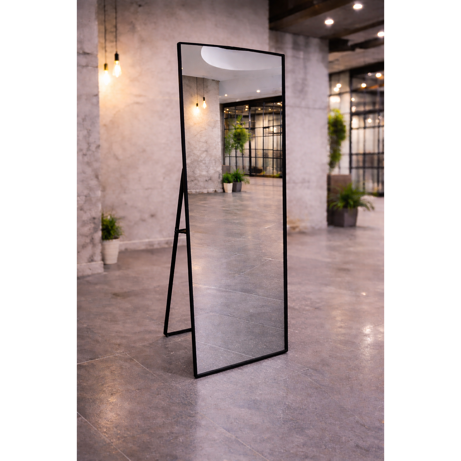 Espejo Cuerpo Entero L09 Black 70x180 cm 6