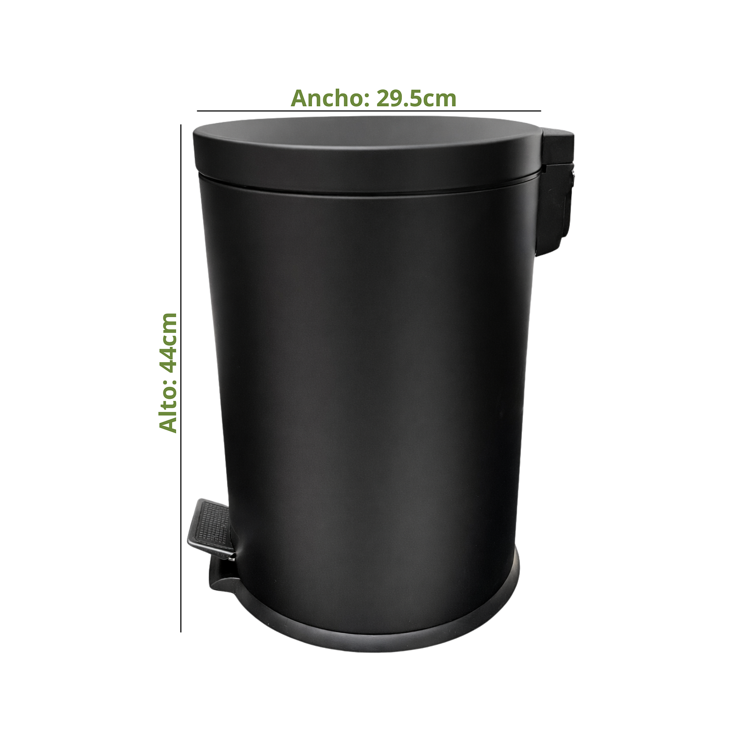 Basurero Con Pedal Y Cierre Suave 20L 9