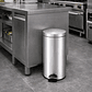 Basurero Con Pedal Y Cierre Suave Acero Inoxidable 30L - Miniatura 3