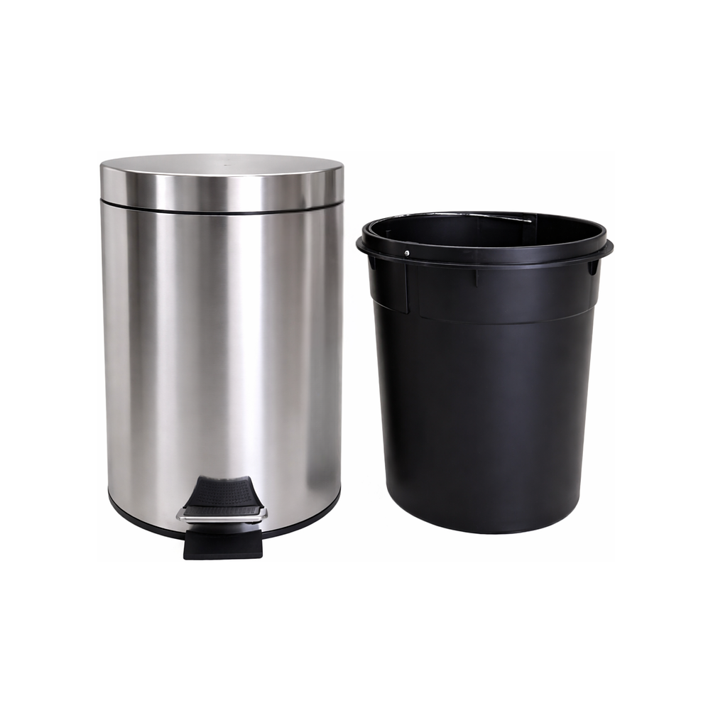 Basurero Con Pedal Y Cierre Suave 12L 4