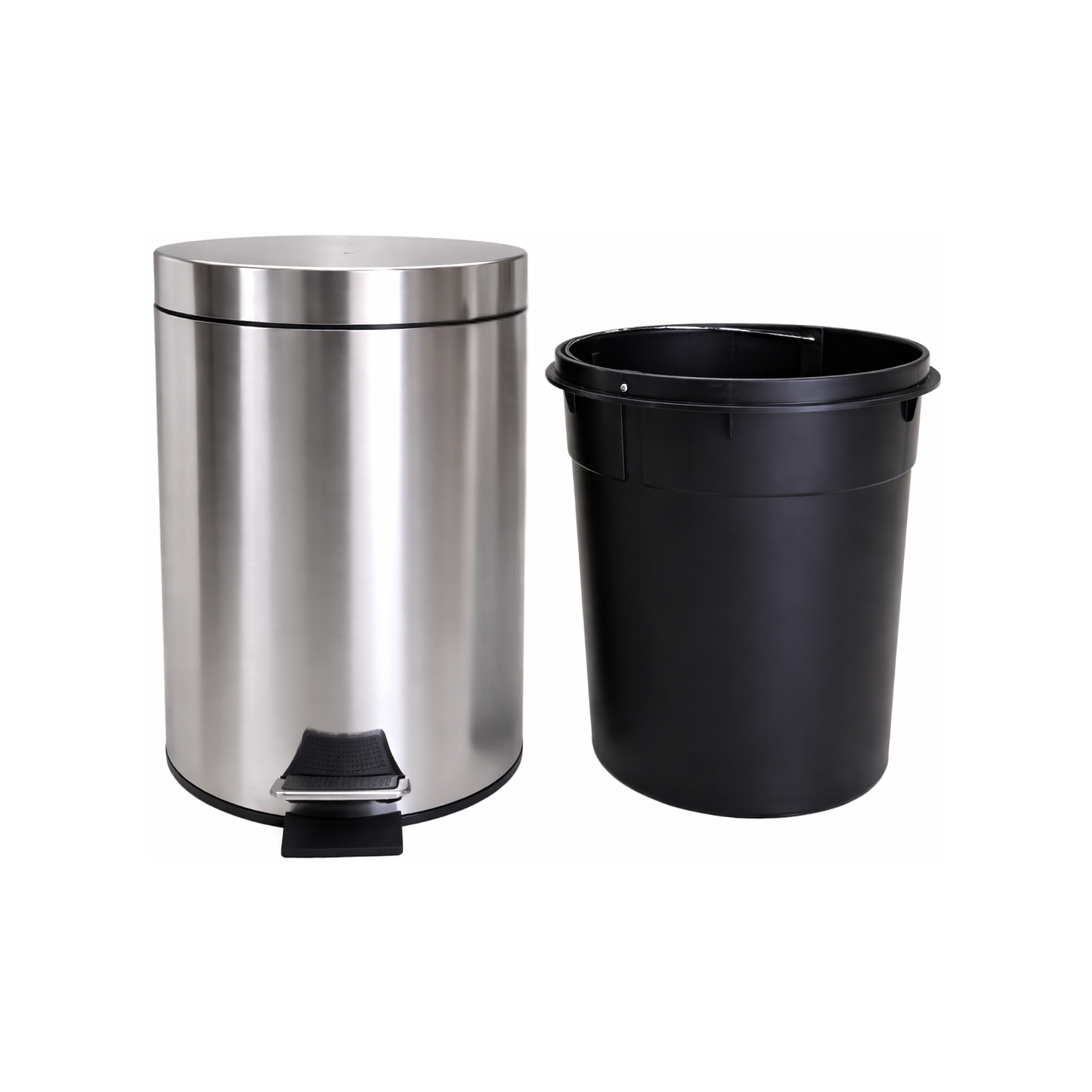 Basurero Con Pedal Y Cierre Suave 12L 4