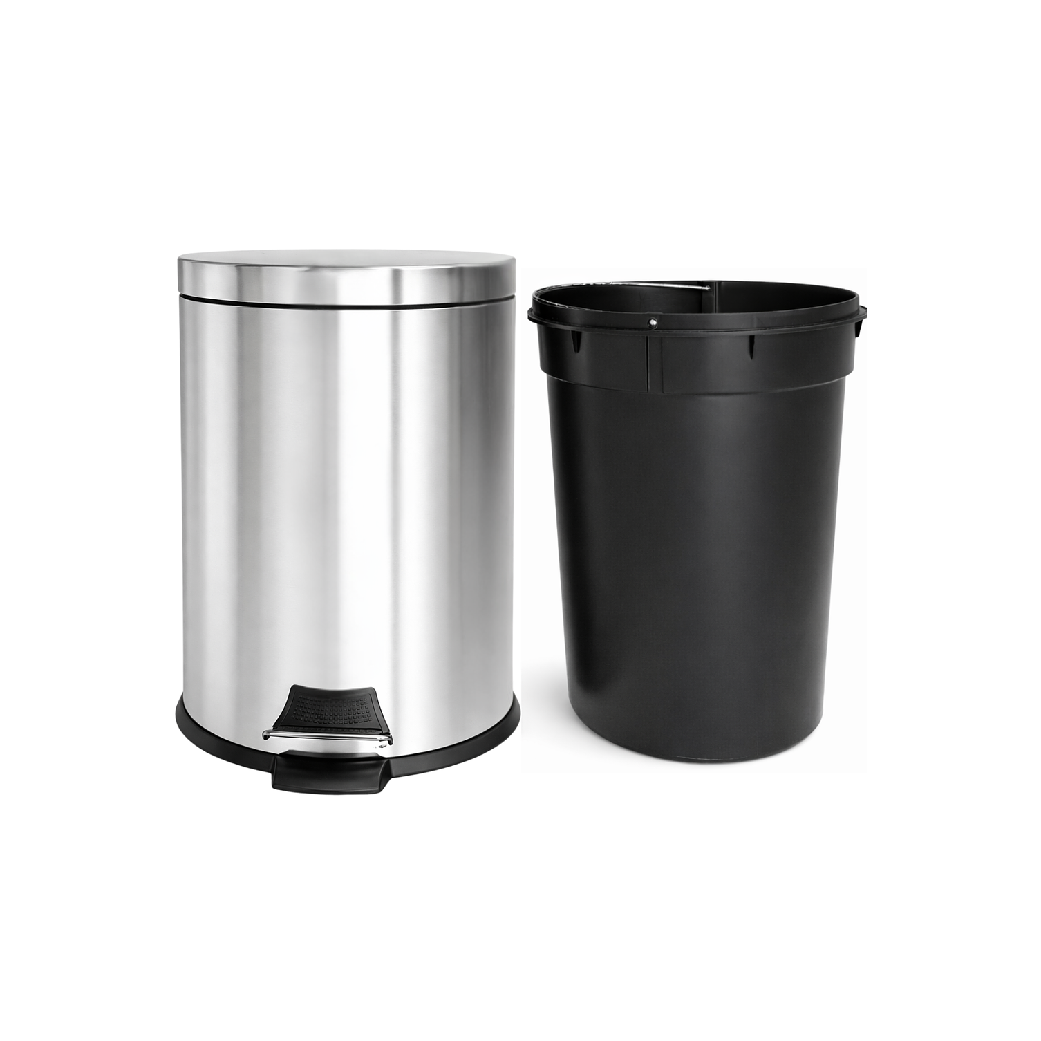 Basurero Con Pedal Y Cierre Suave 20L 4