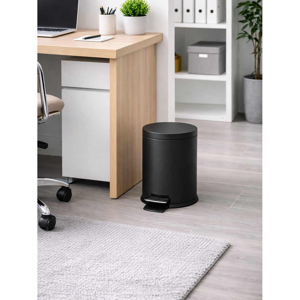 Basurero Con Pedal Y Cierre Suave 12L 10