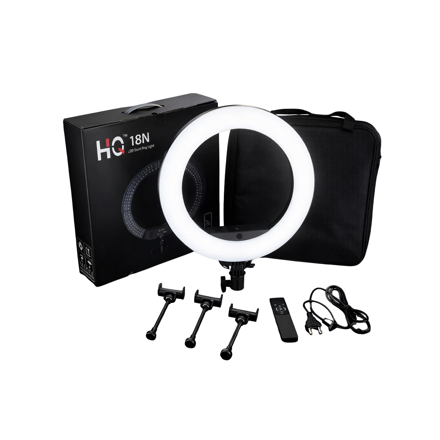 Aro de Luz LED Profesional 44 cm Con Trípode Ajustable 1