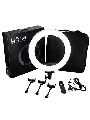 Aro de Luz LED Profesional 44 cm Con Trípode Ajustable