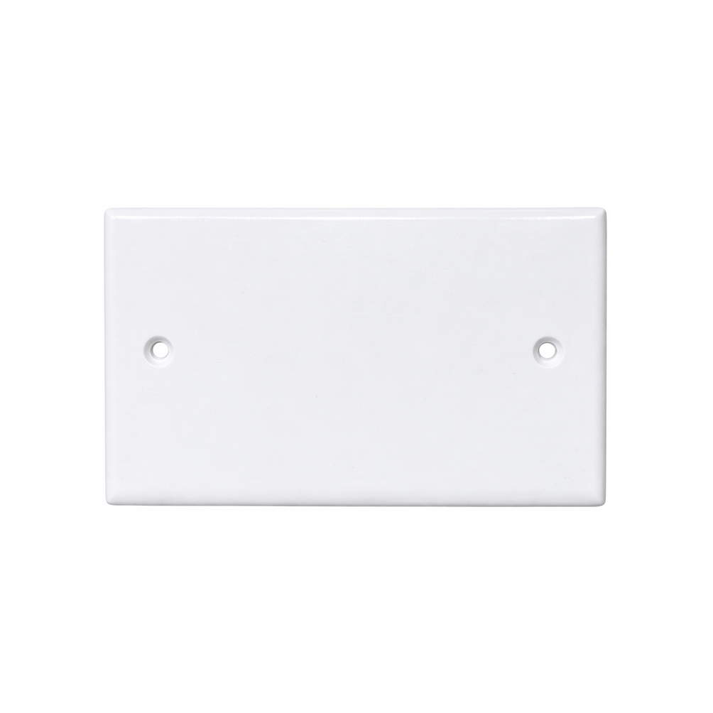 Tapa Ciega PVC Blanca 1