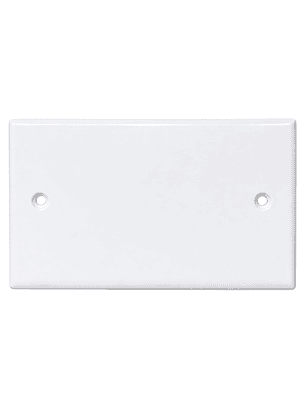 Tapa Ciega PVC Blanca