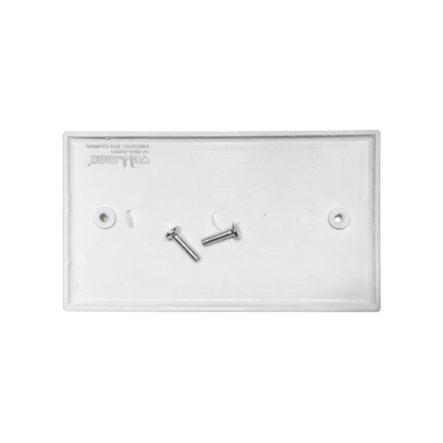 Tapa Ciega PVC Blanca 4