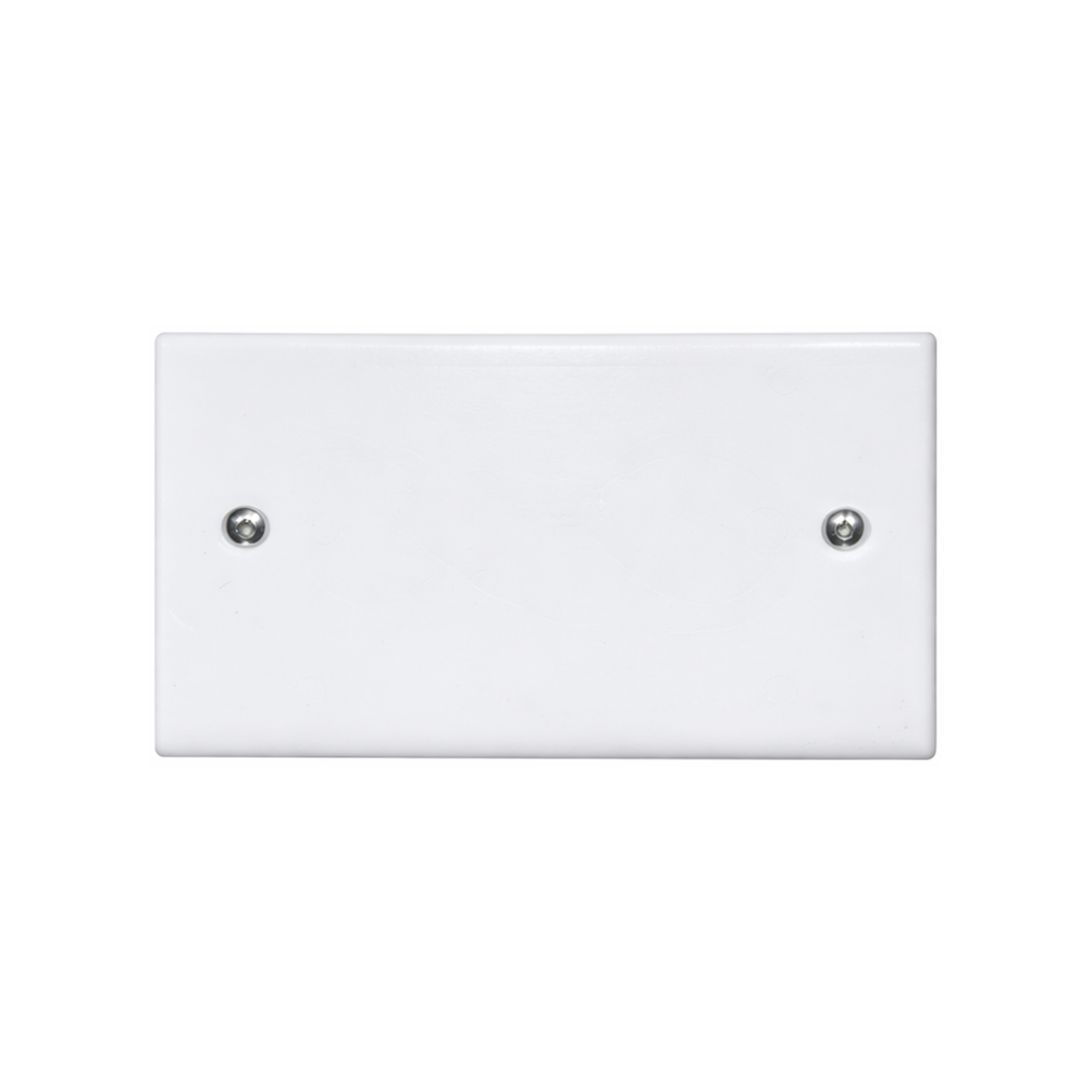 Tapa Ciega PVC Blanca 2