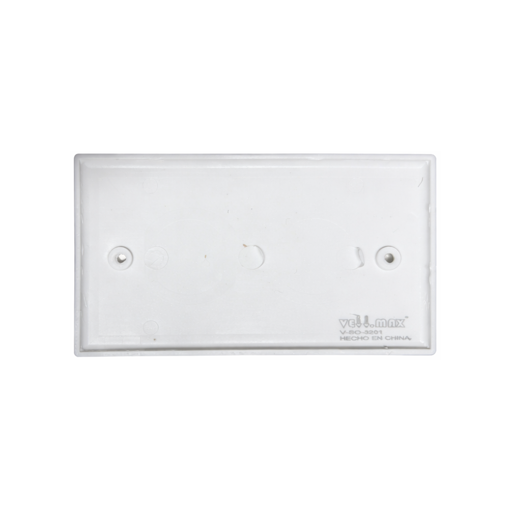 Tapa Ciega PVC Blanca 3