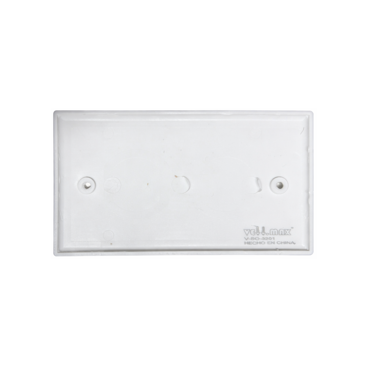 Tapa Ciega PVC Blanca 3