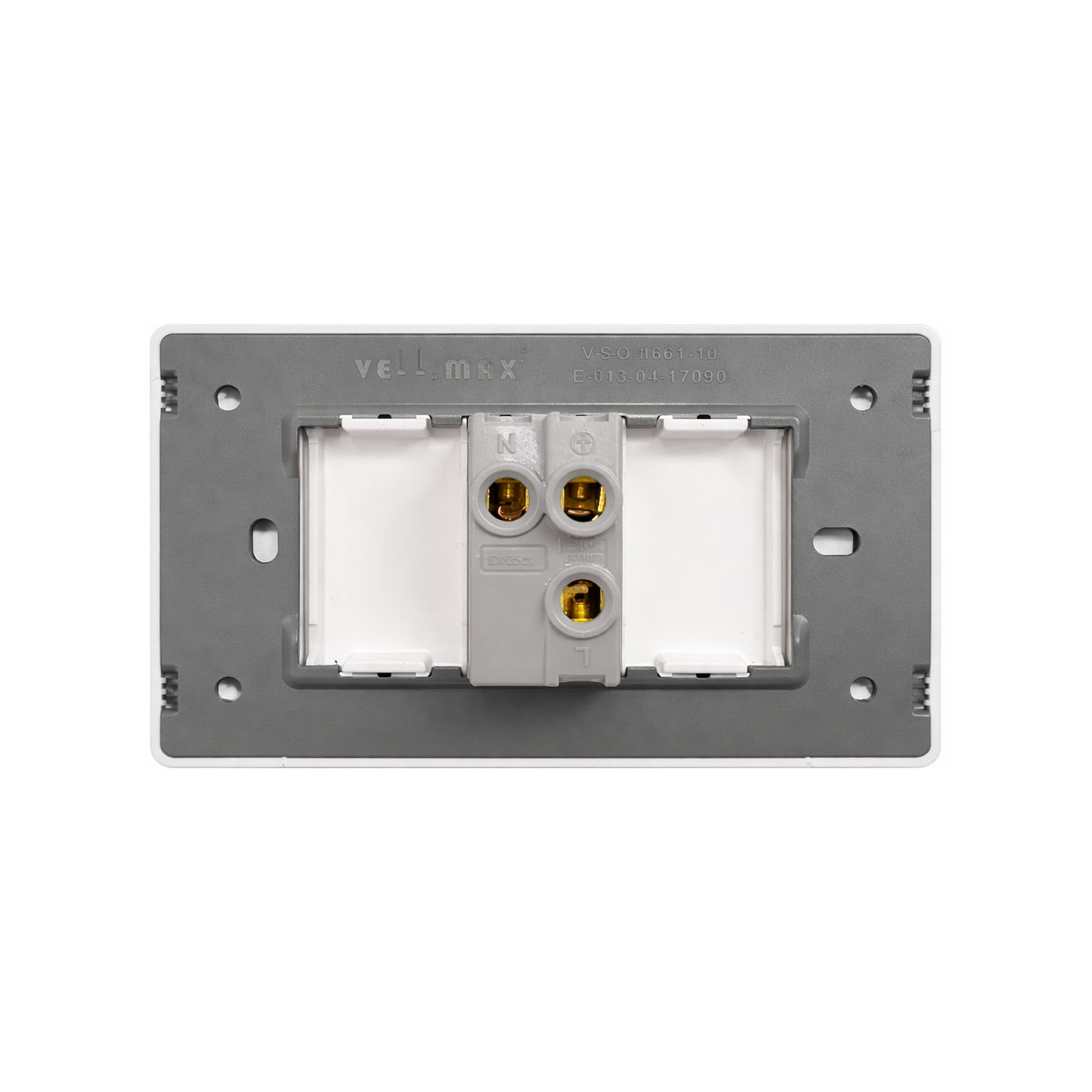 Enchufe Simple 16A Blanco 2