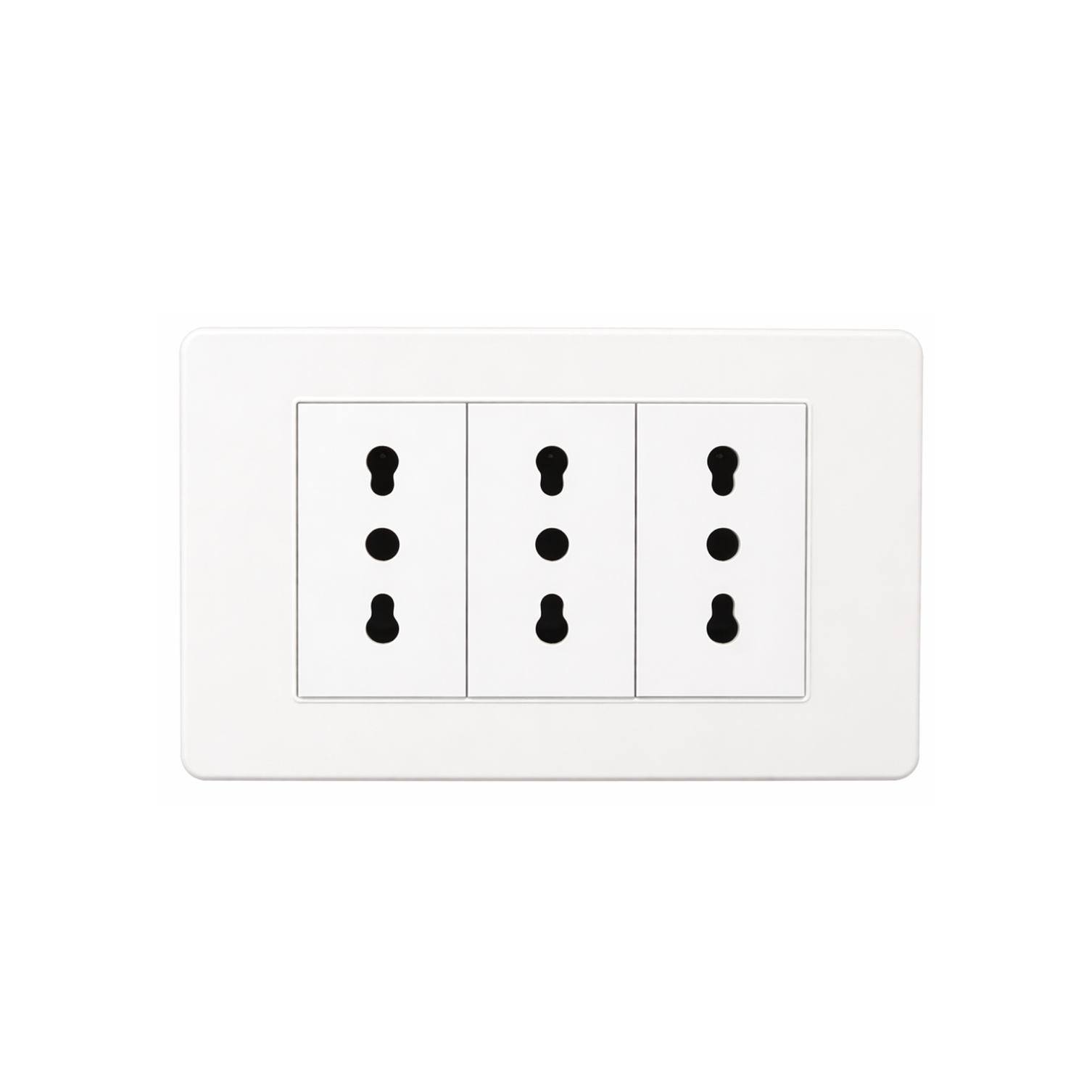 Enchufe Triple 16A Blanco 1