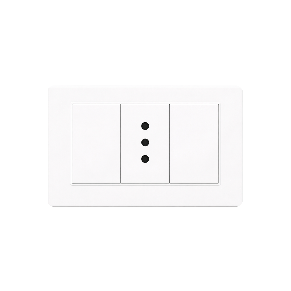 Enchufe Simple 10A Blanco 1