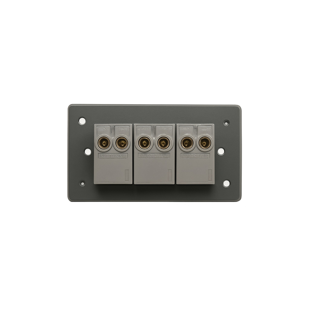 Interruptor Triple 16A 9/32 Blanco 2