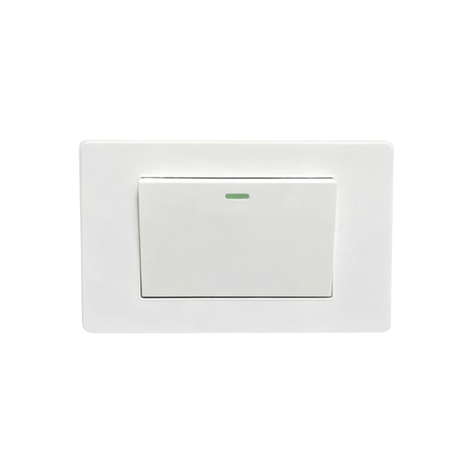 Interruptor Simple 16A 9/24 Teclon Blanco 1