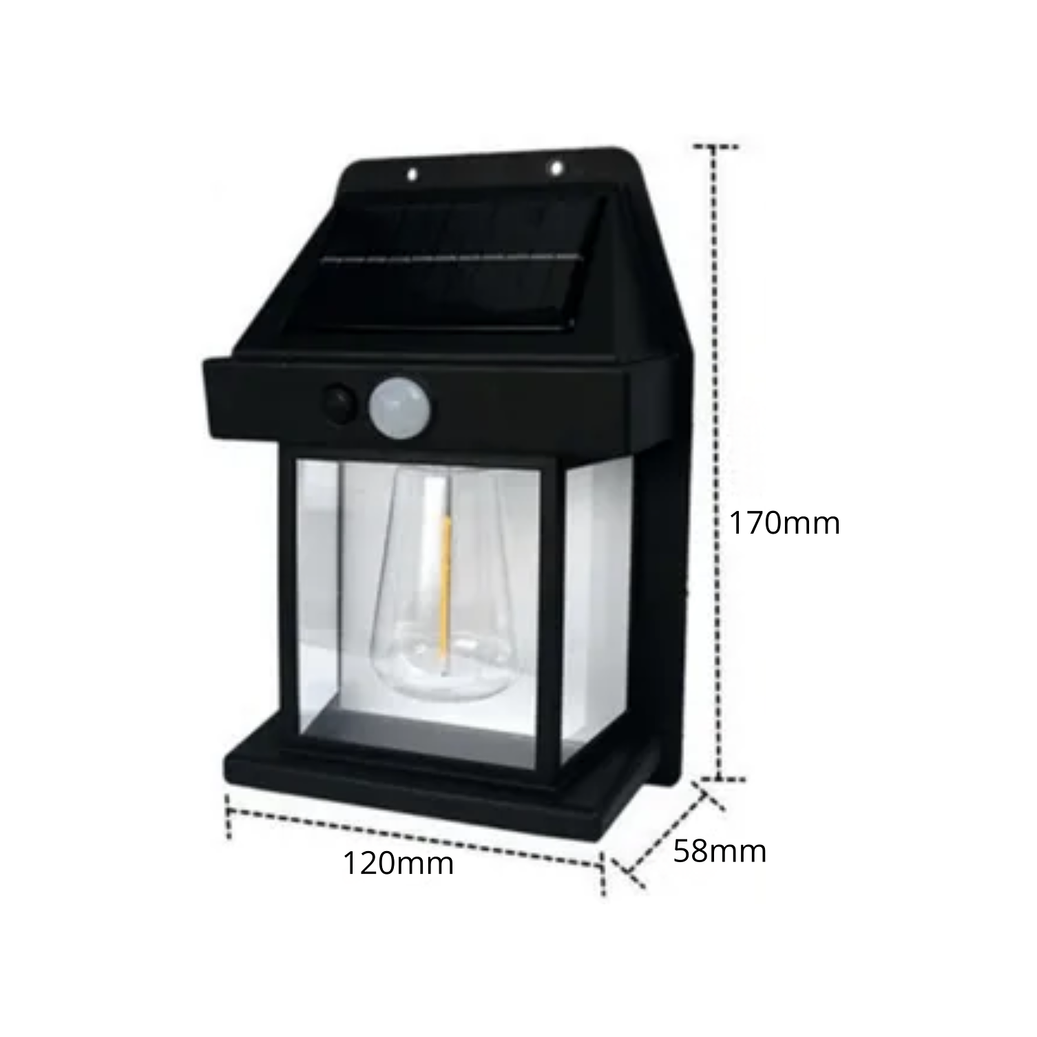 Aplique De Pared Solar 4W 3000K 3