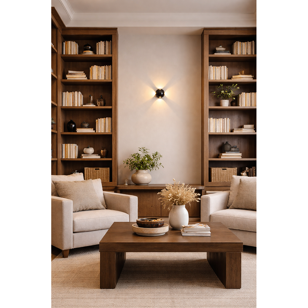  Aplique De Pared Negro 4W 3000K 3