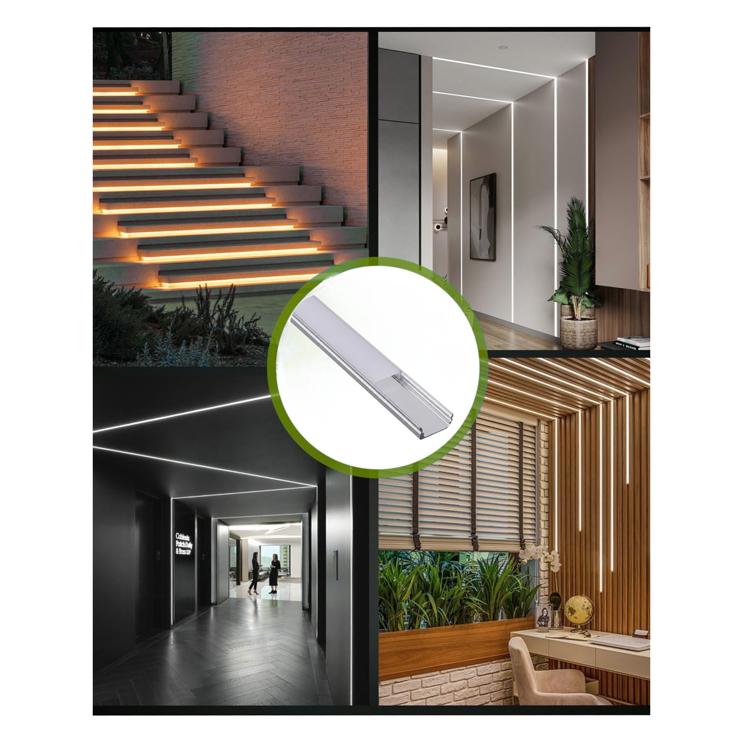 Perfil De Aluminio 16CM x 3M 2