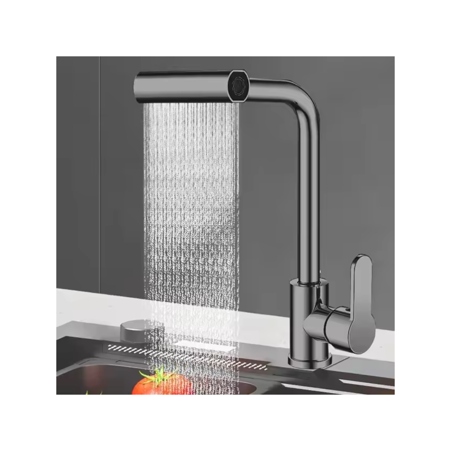  Llave Monomando Para Lavaplatos 4 En 1 Giro 360° 4