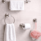 Set De 4 Accesorios De Baño Acero Inoxidable - Miniatura 2