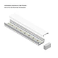 Perfil De Aluminio Para Cinta Led 16CM x 3M - Miniatura 3