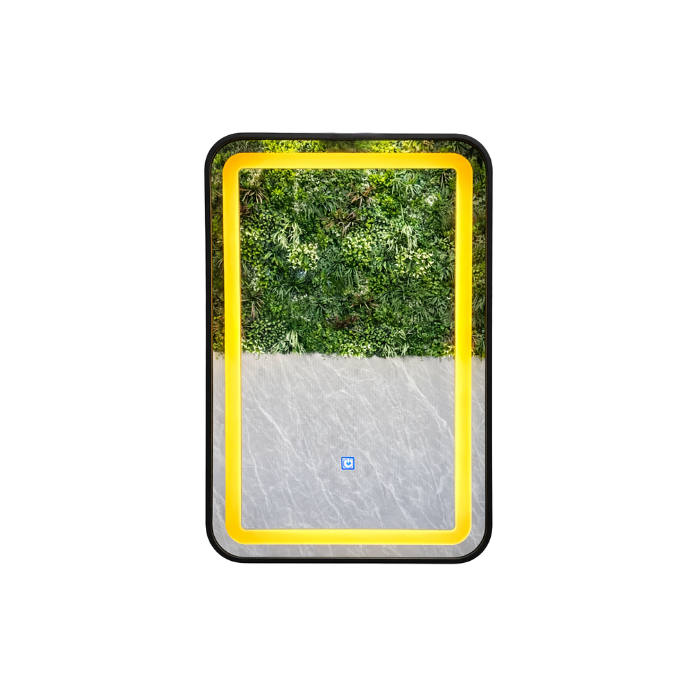  Espejo Led Black Rectangular 40x60cm 1