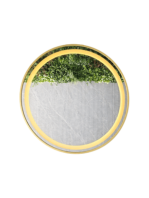  Espejo LED Redondo L04 Golden 60 cm